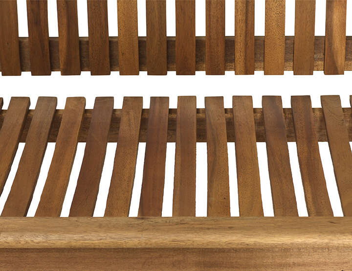 SIENA GARDEN 3er Bank Paleros Akazie FSC 100%, geölt